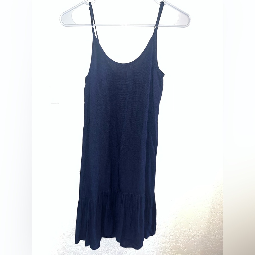 Loft | Navy Blue Mini Dress | size XS